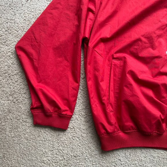 Boston Red Sox Windbreaker Mens 2XL Team Nike Vtg Pullover Long Sleeve Red - Picture 5 of 11